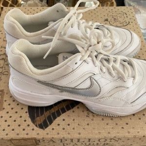 nike white cheerleading sneakers